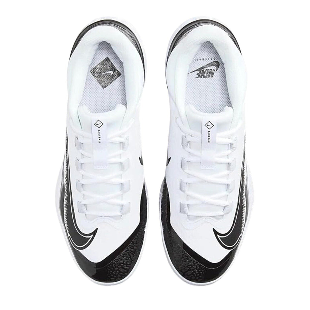 Nike Mens Alpha Huarache Elite 4 Low MCS Baseball Cleats US 11 White FD6255 NWOB