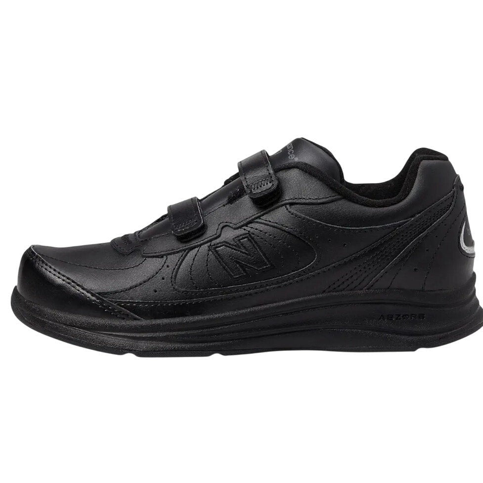 New Balance Womens 577 Walking Sneakers Size 7 EU 37.5 Black Hook-and-Loop NIB
