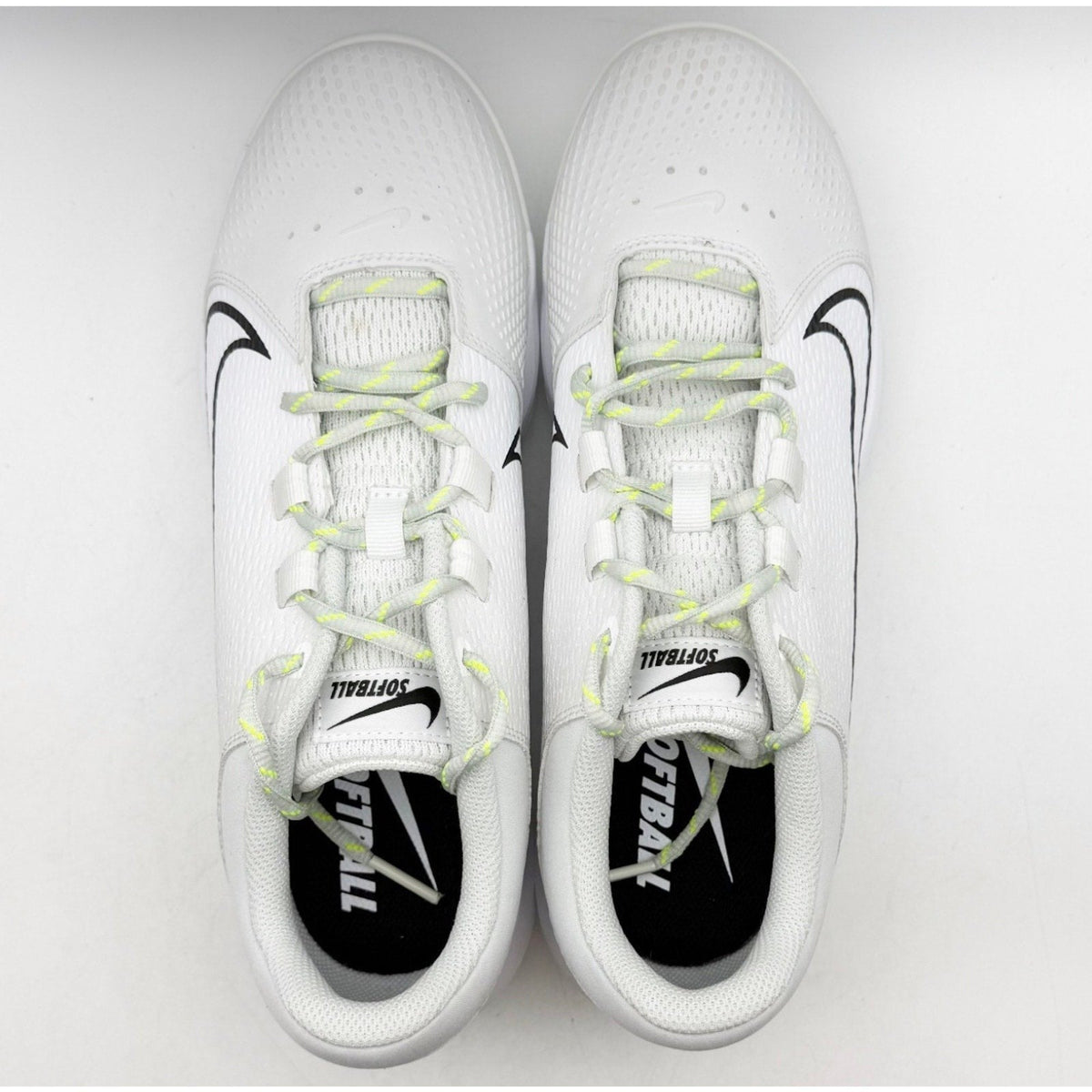 Nike Womens Hyperdiamond 4 Pro MCS Softball Cleats Size 11 White DC8990 NWOB