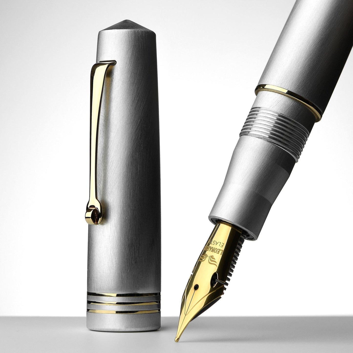 Leonardo Momento Zero Fountain Pen – Aluminum – GT #6