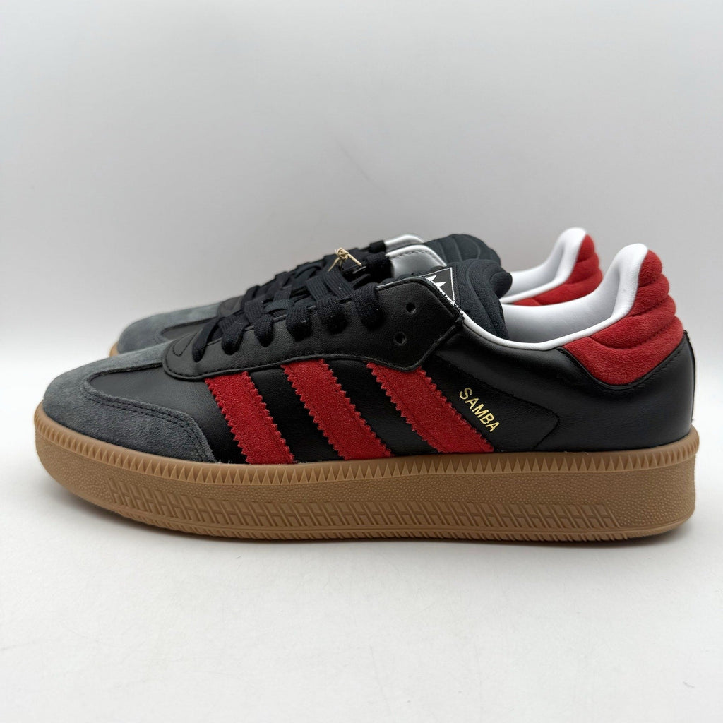 Adidas Samba XLG Sneakers MENS 8 WOMENS 9 Black Red Suede Athletic NIB