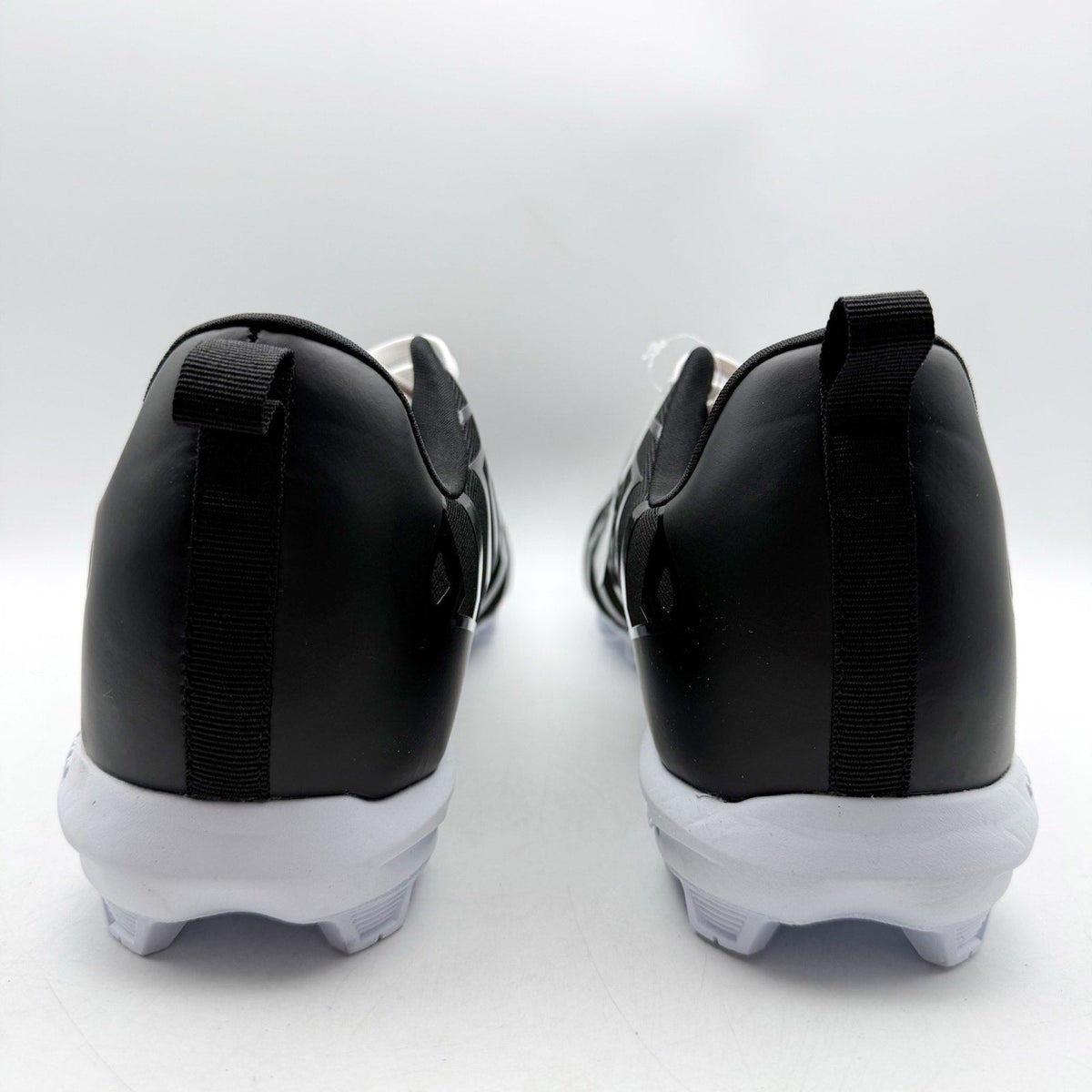Rawlings Mens Savage Low Baseball Cleats Size 12 EU 46 Black White Athletic NWOB
