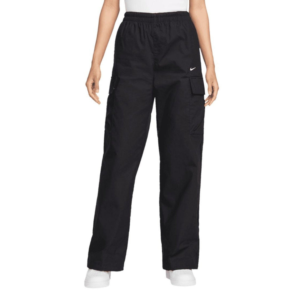 Nike Womens Sportswear Everything Wovens Cargo Pants Large Black Mid-Rise NWT