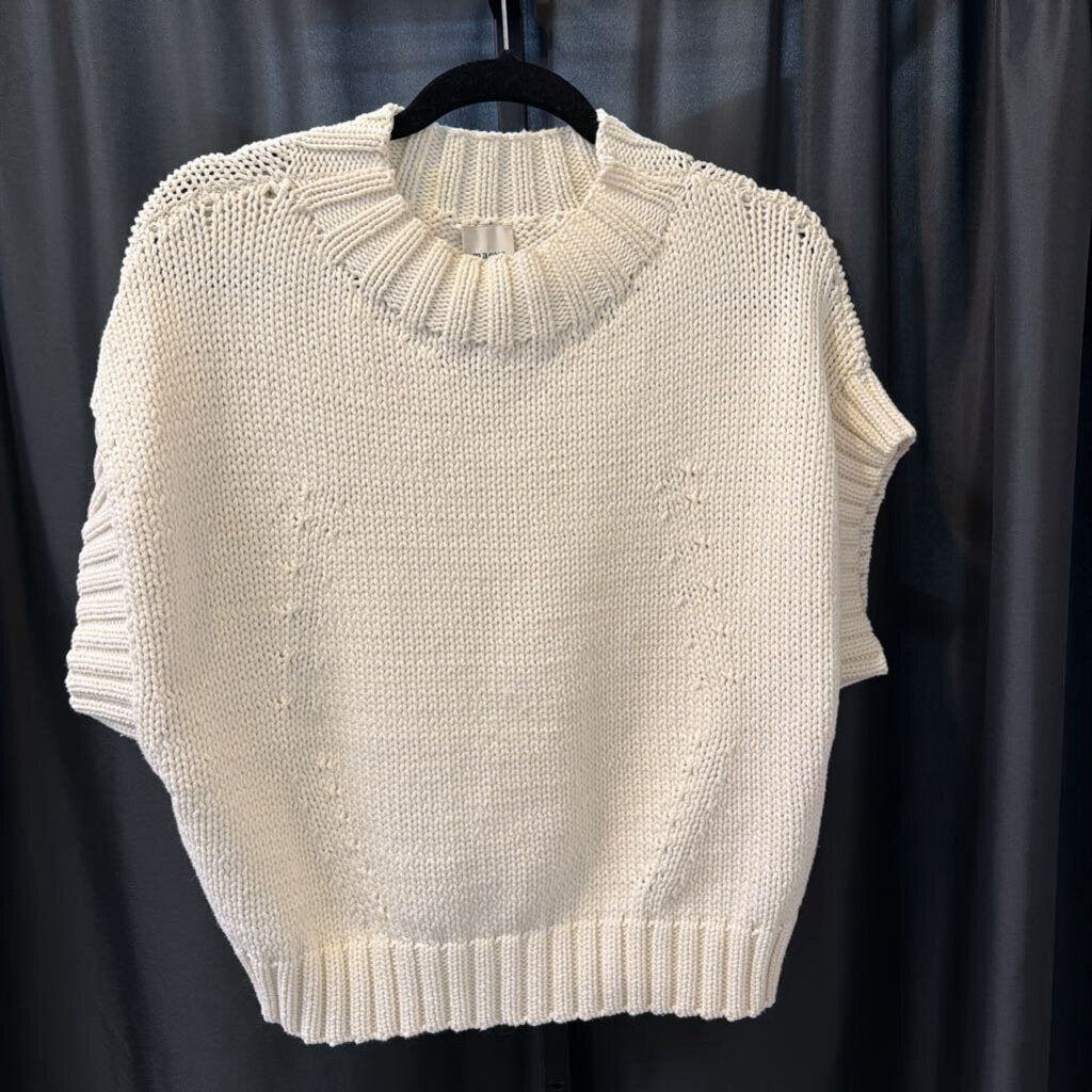 Maeve S/S Knit Cropped SWEATERS Large