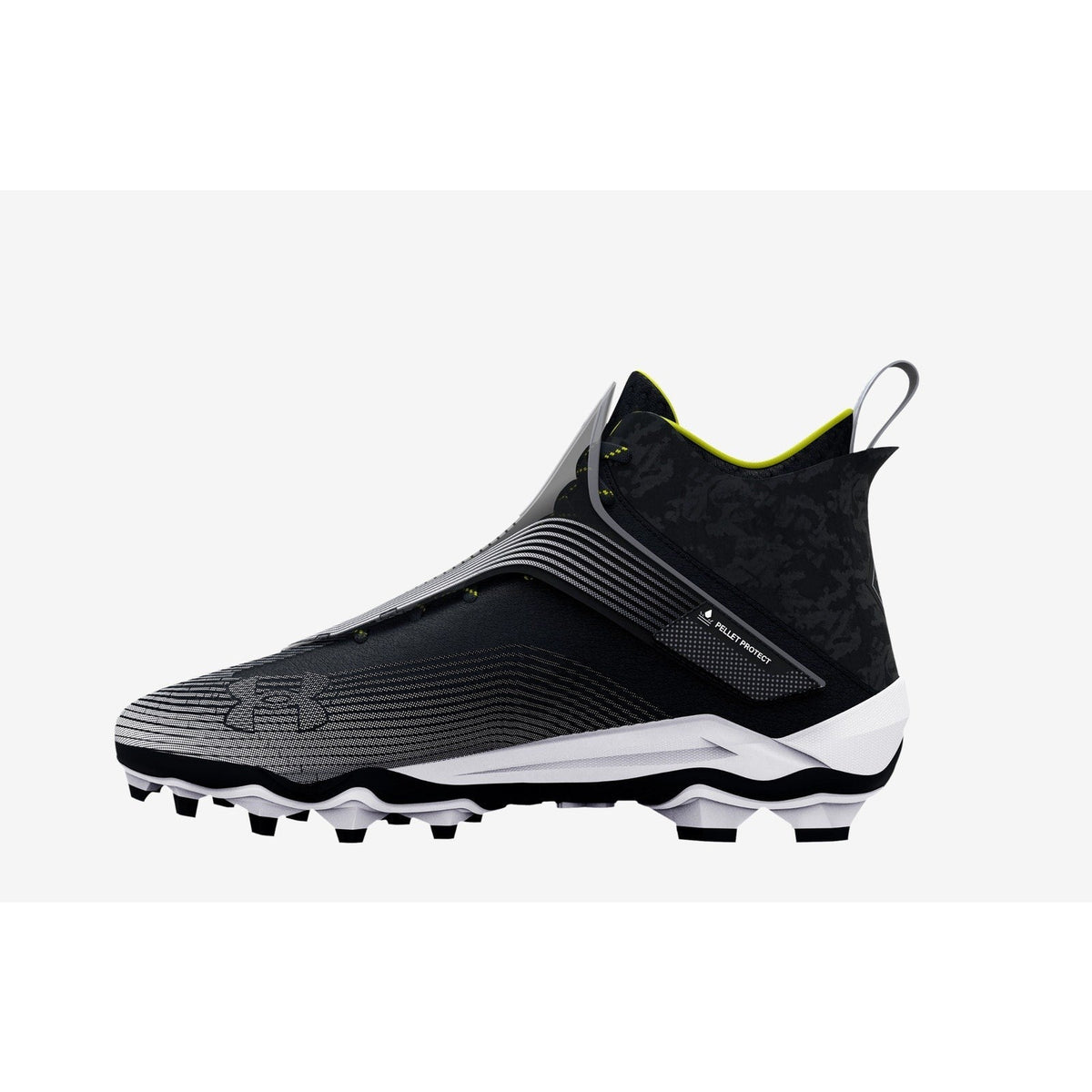 Under Armour Men's Highlight Hammer MC 2.0 Football Cleats Size 10 Black NWOB