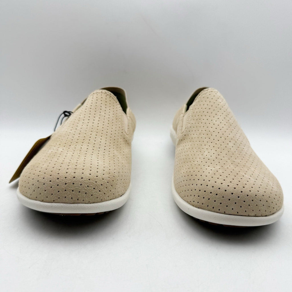 Spenco Waco Womens Siesta Convertible Shoes Size 6 Wide Tan Suede Casual NIB