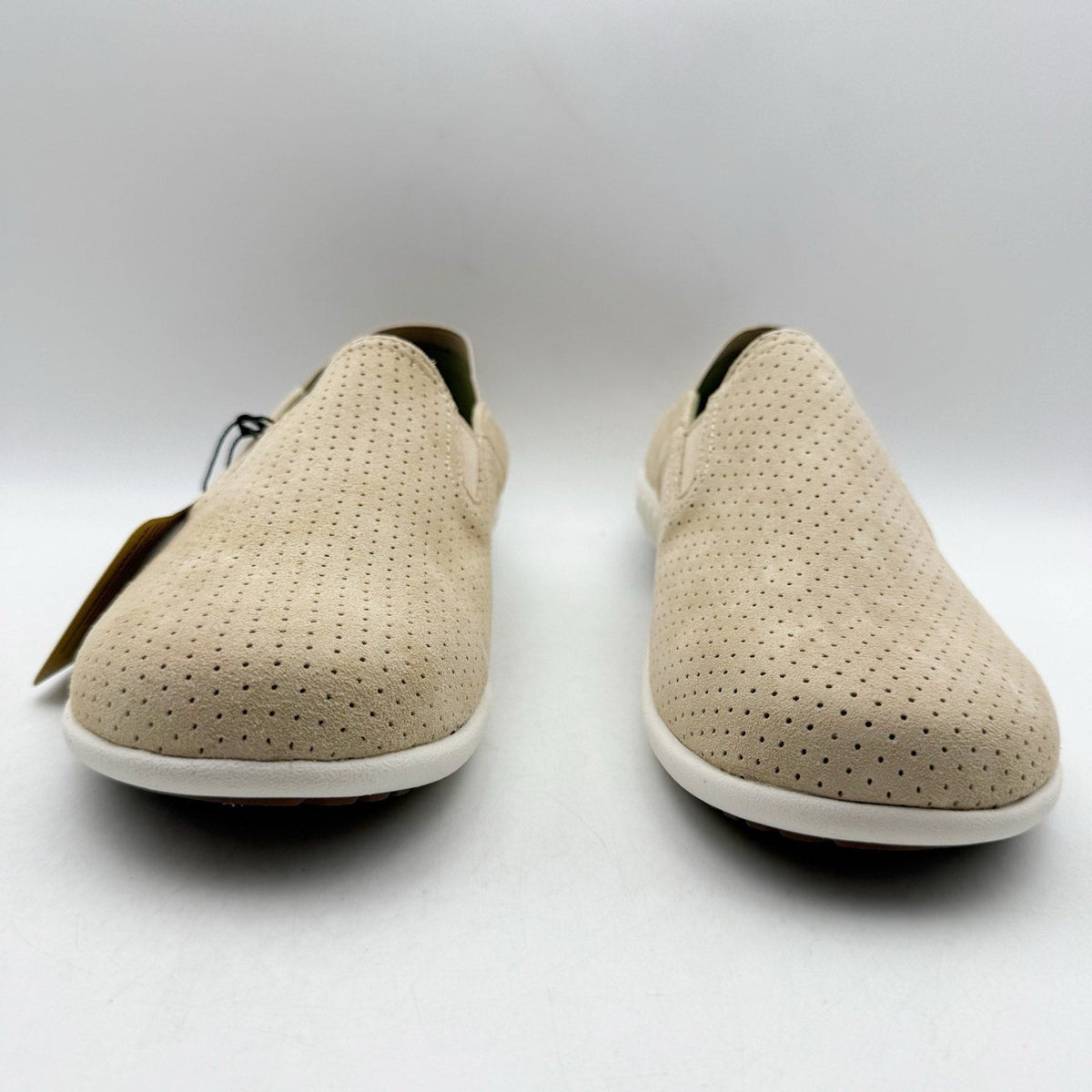Spenco Waco Womens Siesta Convertible Shoes Size 6 Wide Tan Suede Casual NIB