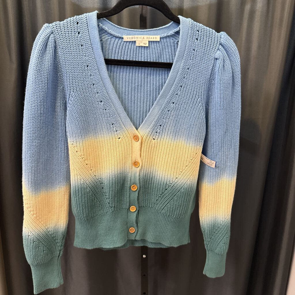 Veronica Beard Ombre Cardigan SWEATERS M