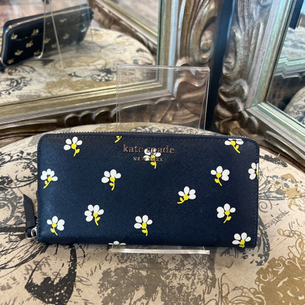 Kate Spade Floral Zip Around WALLETS