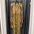 Tarun Tahiliani Silk Sequin Multi Print EVENING M