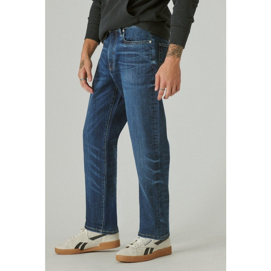 LUCKY BRAND Men's 410 Athletic Straight Jeans Size 38x32 Blue Royce Stretch NWT