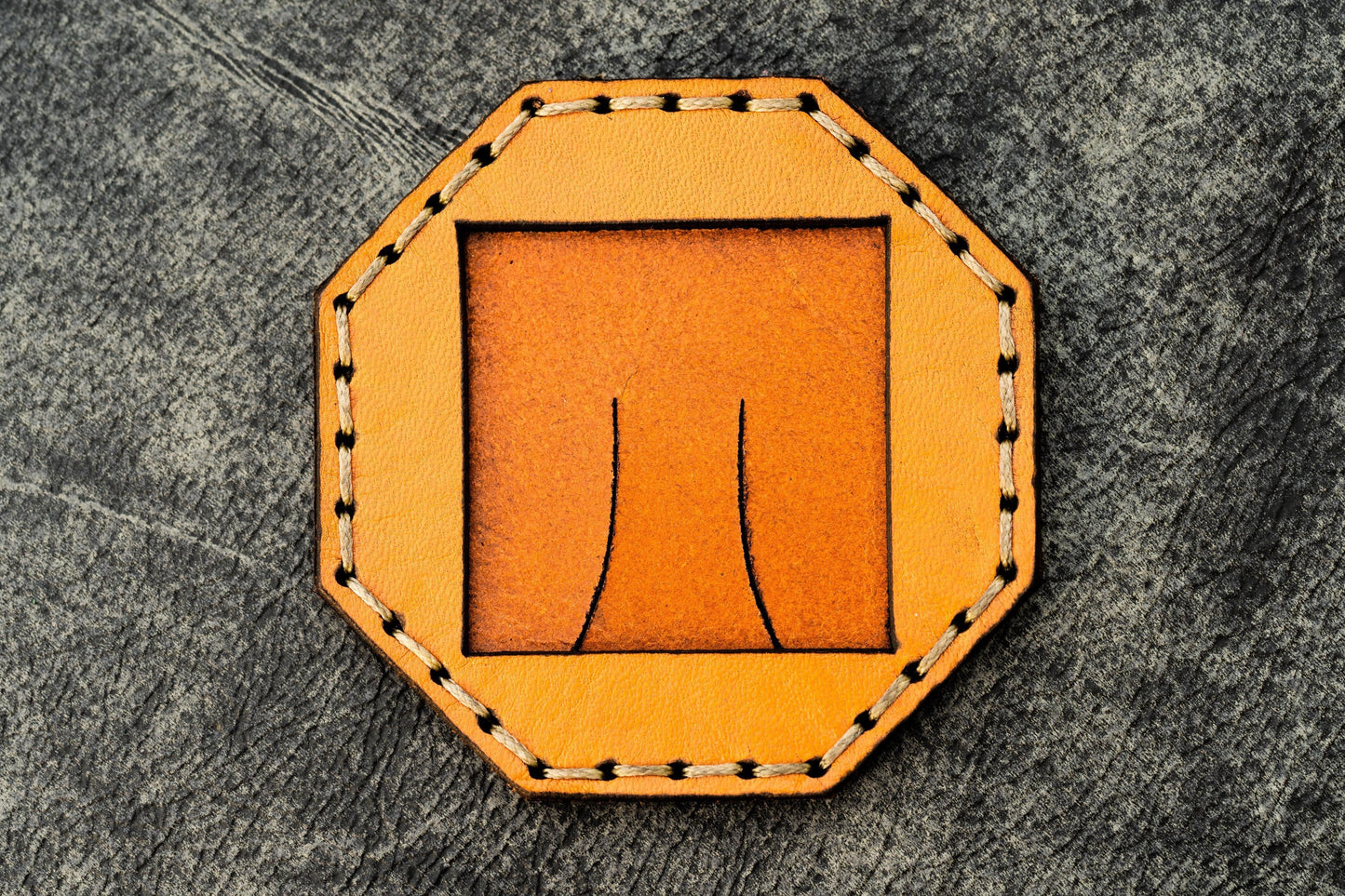 Leather Photo Frame Octagon