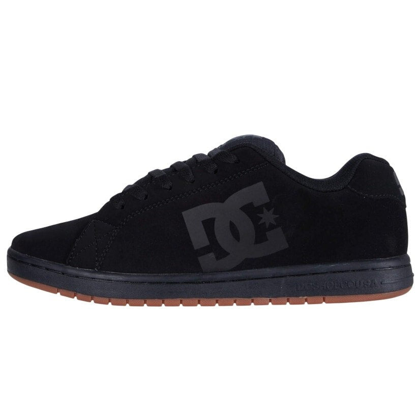 DC Mens Gaveler Low Top Skate Shoes Size 12.5 Black Casual Sneaker NWOB