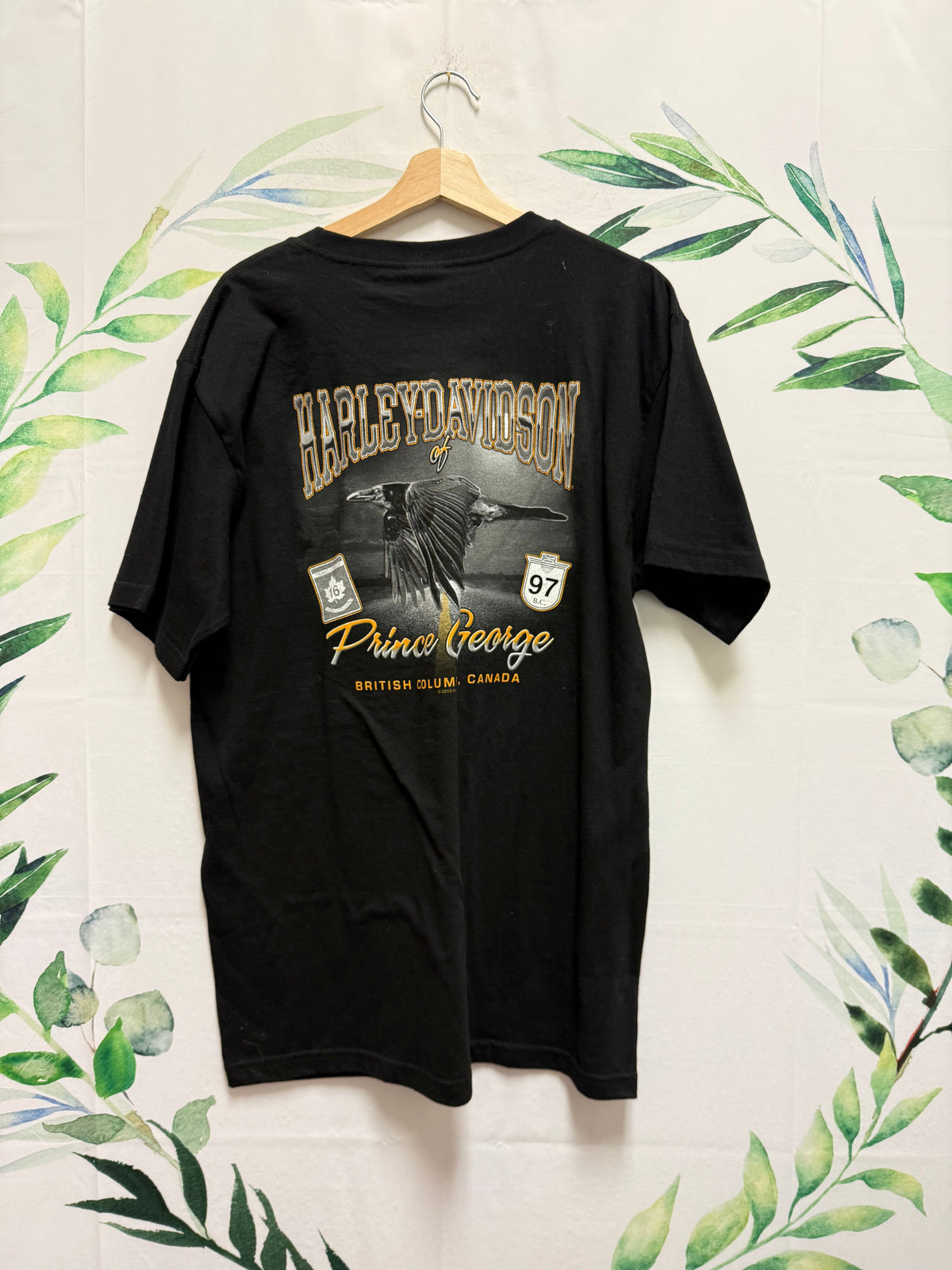 Harley Davidson Prince George BC Tee (L)