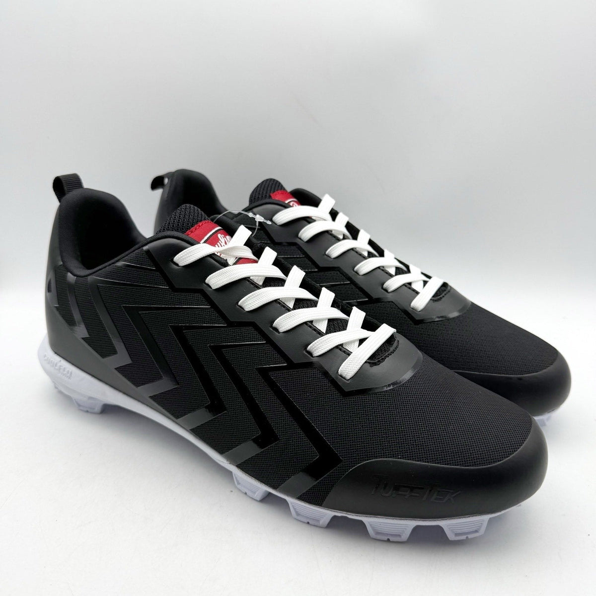 Rawlings Mens Savage Low Baseball Cleats Size 9.5 Black White Athletic NWOB