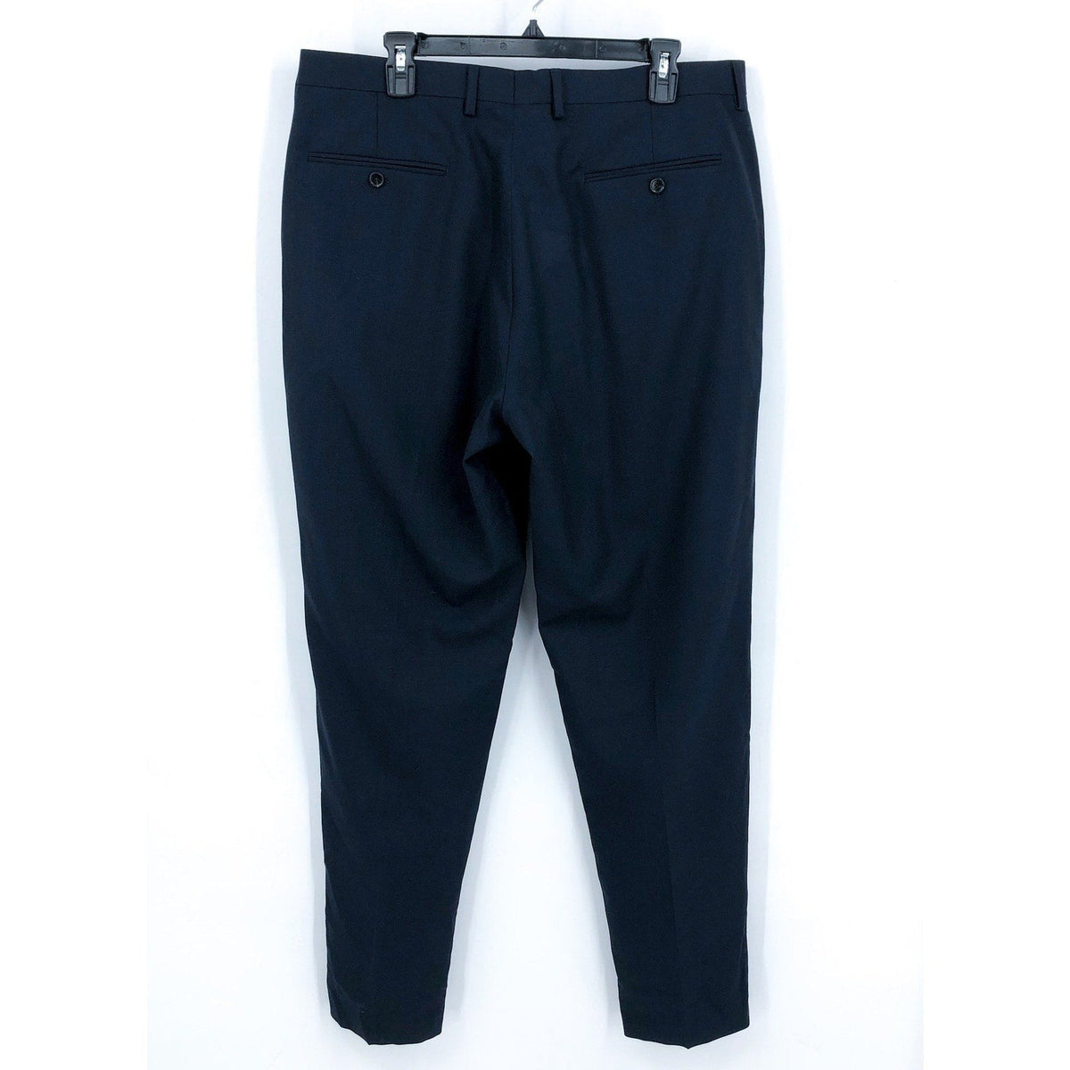 J.CREW Mens Crosby Classic-Fit Suit Pants 36x34 Navy Blue Italian Wool BM135 NWT