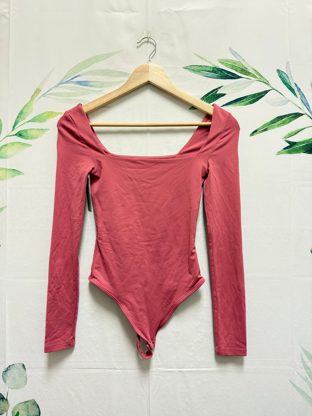 Aritzia Babaton Contour Squareneck Longsleeve Bodysuit (XS)