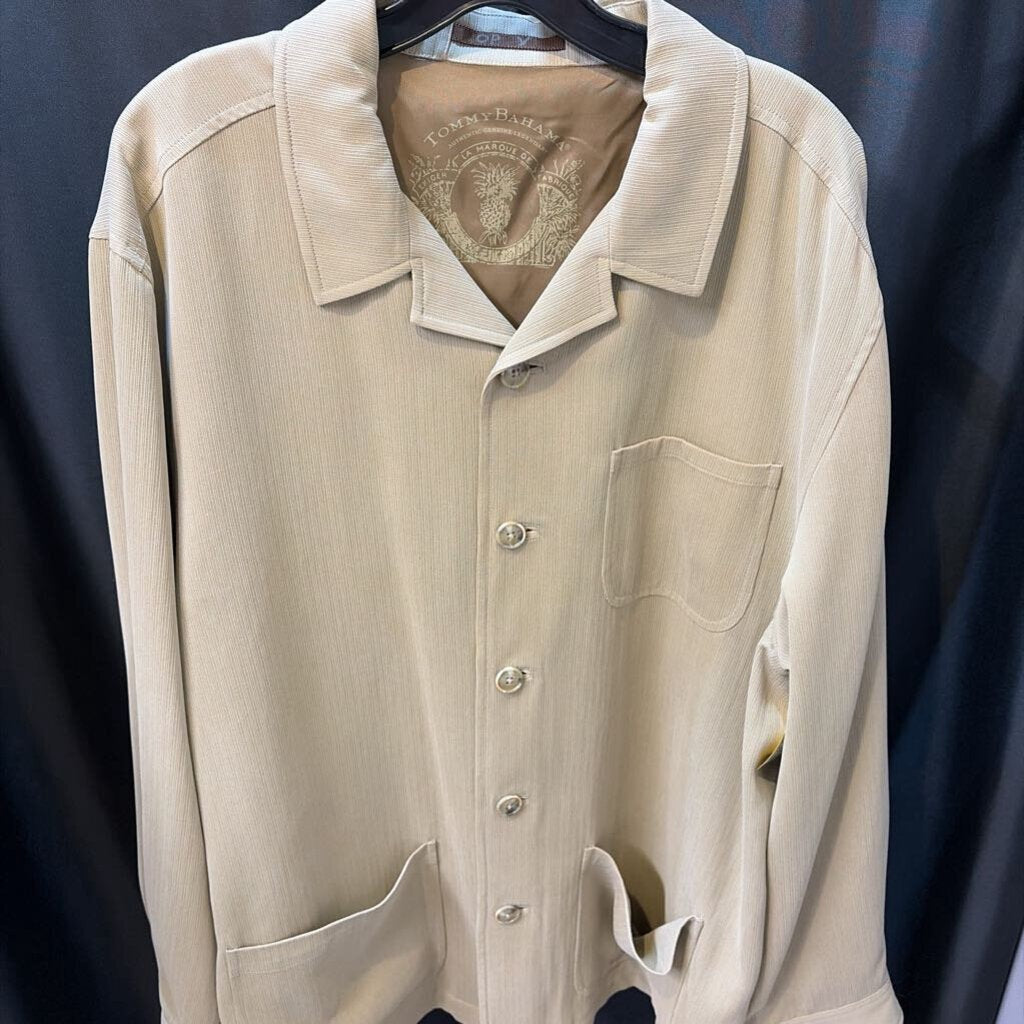 Tommy Bahama 100%Silk Camp Shirt MENS SHIRTS XL
