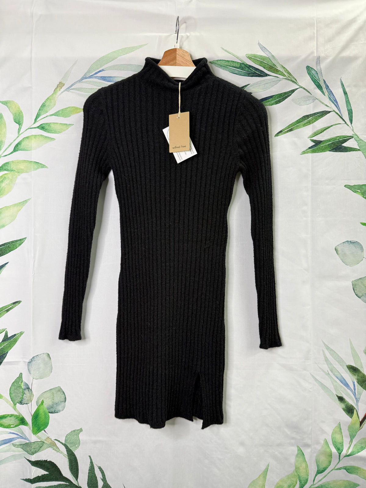 Aritzia Wilfred Hush Knit Station Dress (XS)