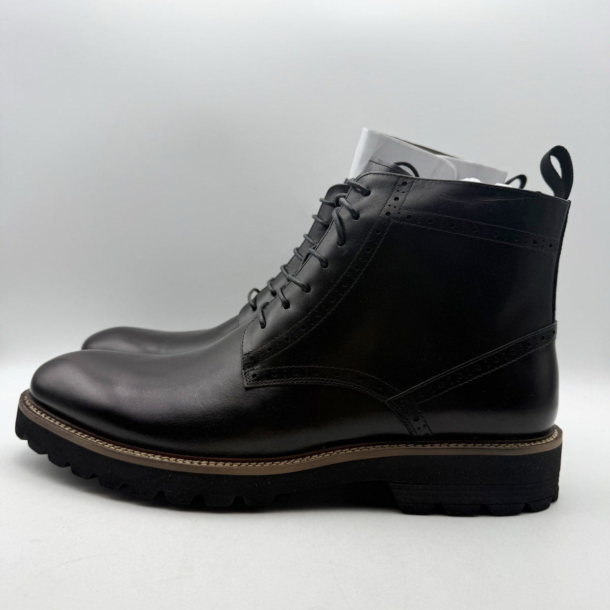 Vintage Foundry Co. Mens Blade Ankle Boots US 11 EU 44 Black Leather NIB