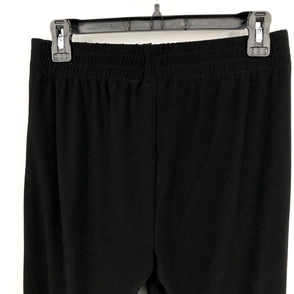 NORMA KAMALI Women's Boyfriend Puff Jogger Pants XS Black Elastic Waistband NWT