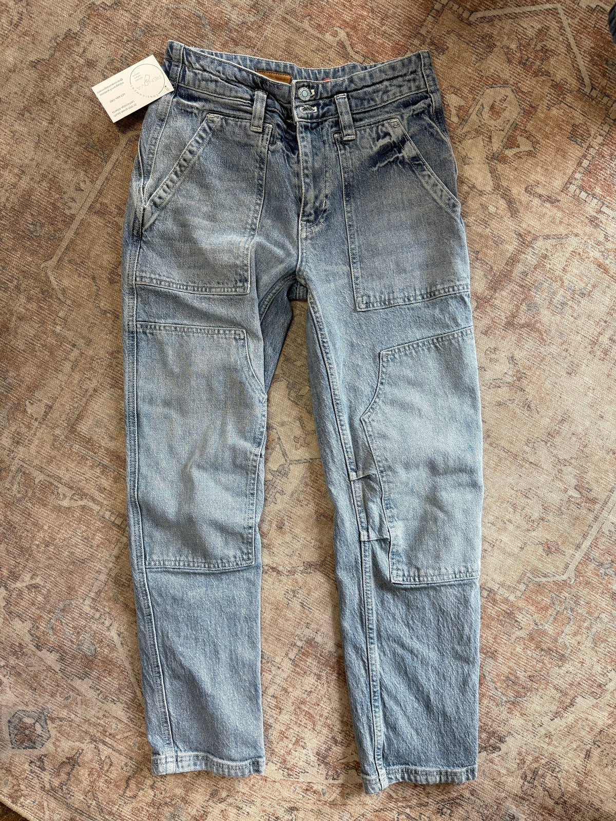 Anthropologie Pilcro Wanderer Relaxed Carpenter Jeans (27x28)