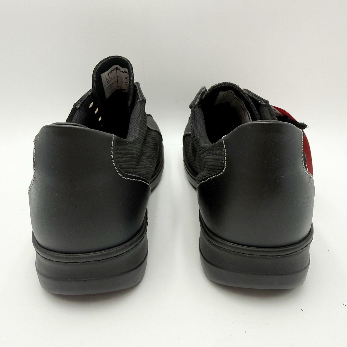 Mellow Walk Womens Daisy 420092 Work Shoes Size 5.5 Black Steel Toe SR NIB