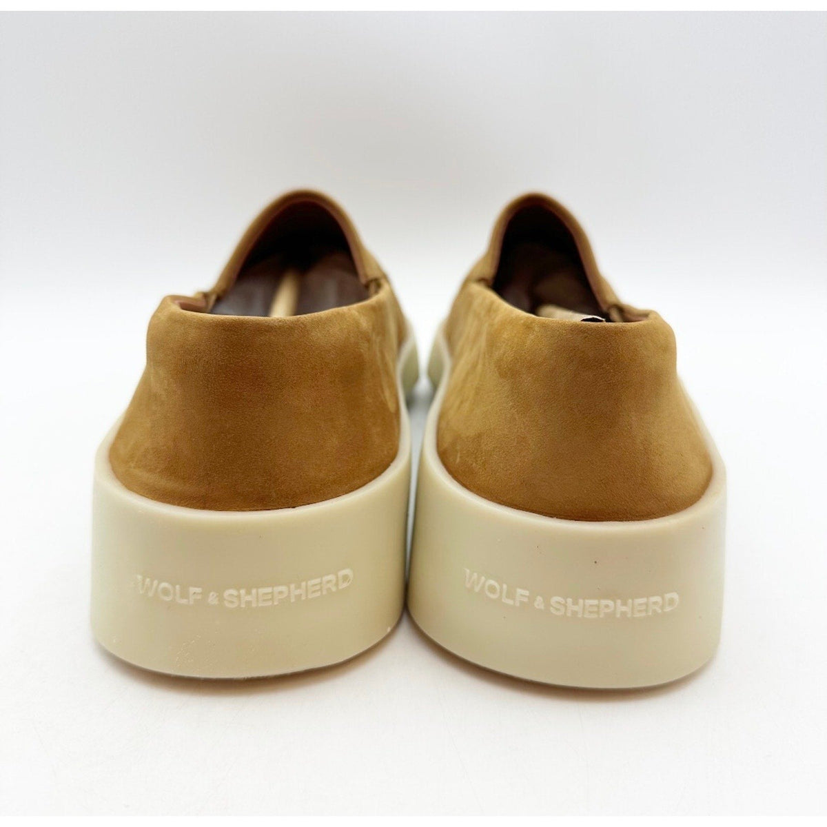 Wolf & Shepherd Women Cruise Slip On Shoes Size 6 Brown Sandstorm Vanilla NIB