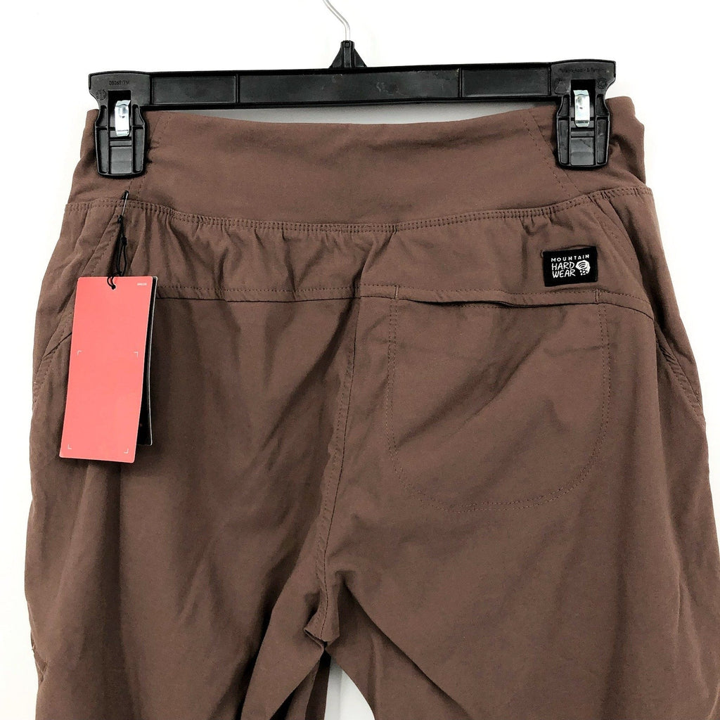 MOUNTAIN HARDWEAR Women's Dynama 2 Ankle Pants XS Brown High Rise NWT