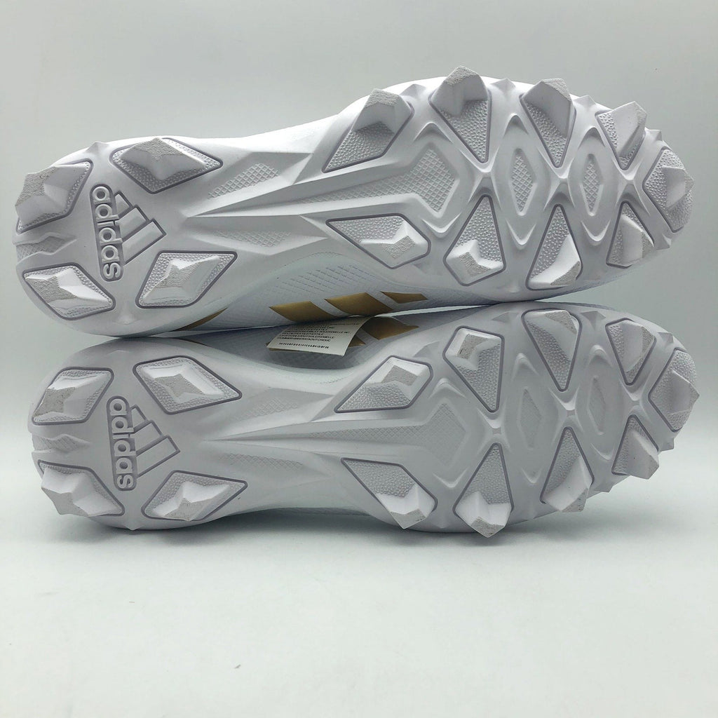 Adidas Mens Adizero Impact 2 Molded Football Cleats Size 12 Gold NWOB