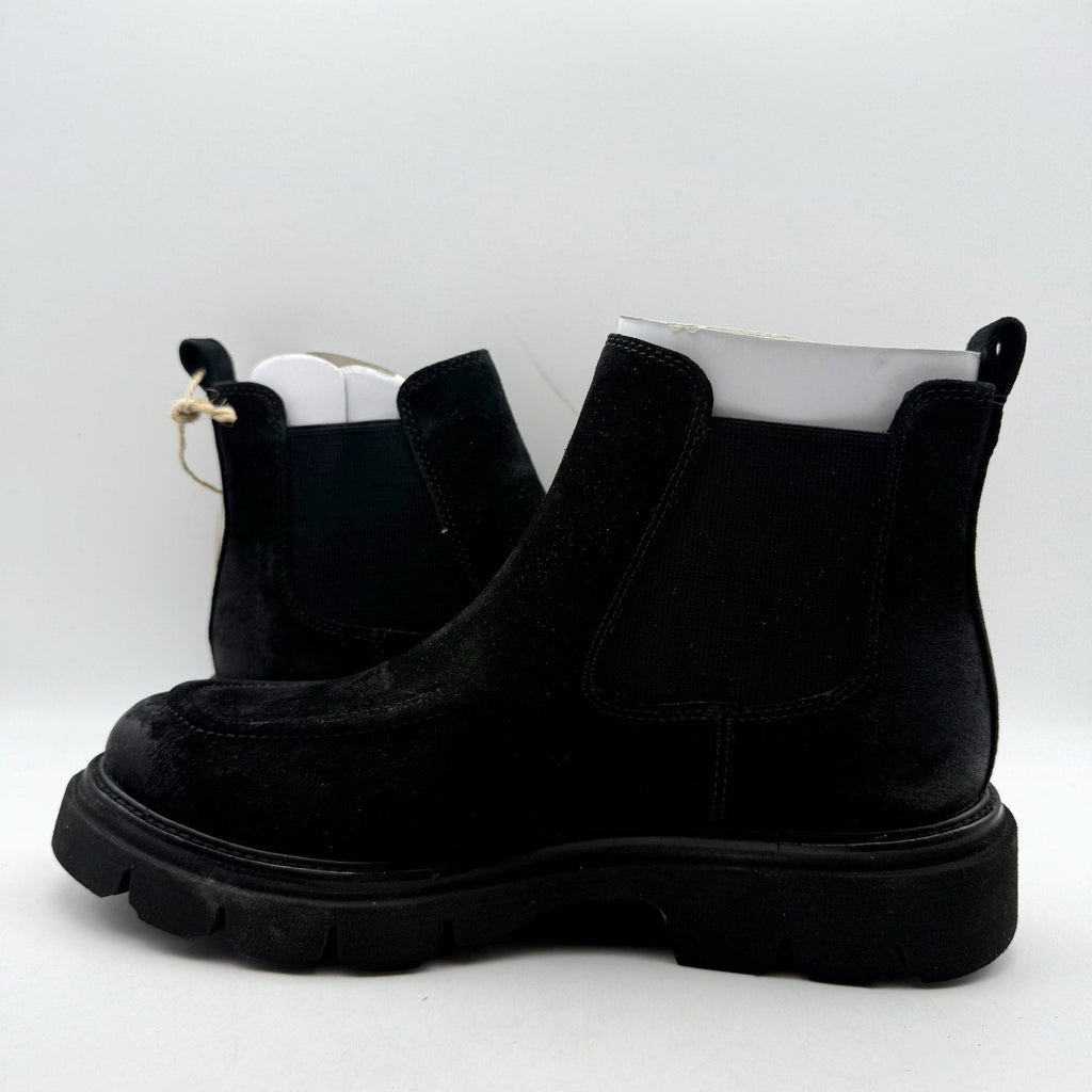 Sofft Womens Samira Chelsea Ankle Boots Size 9 M EU 39.5 Black Suede NIB