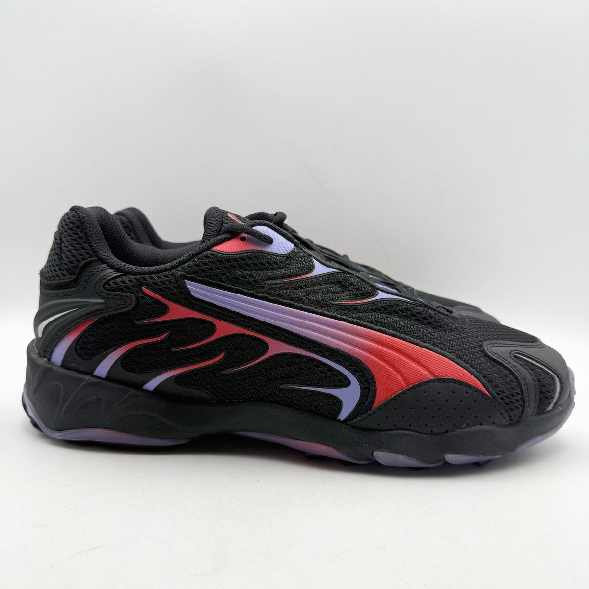 PUMA Mens Inhale Athletic Shoes Size 11 EU 44.5 Black Purple Red NIB