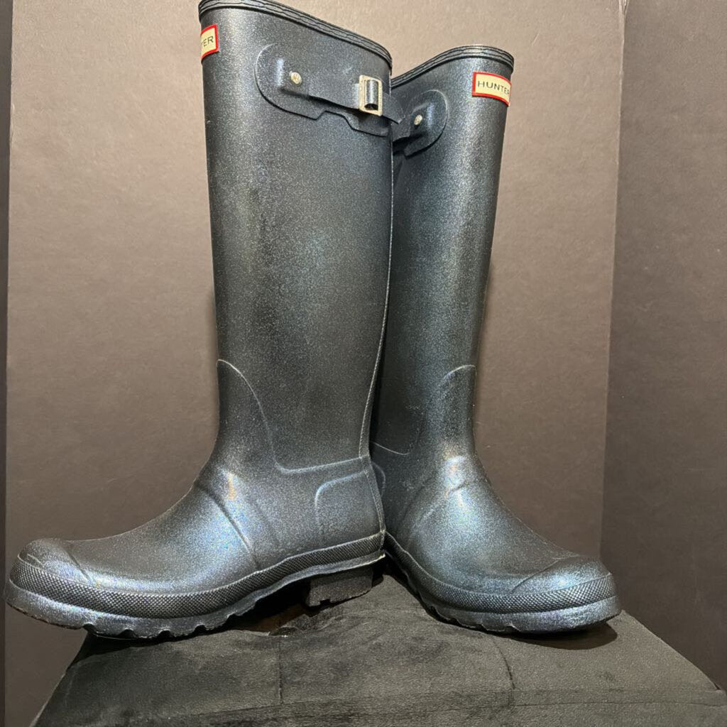 Hunter Metallic Wellies BOOTS 9