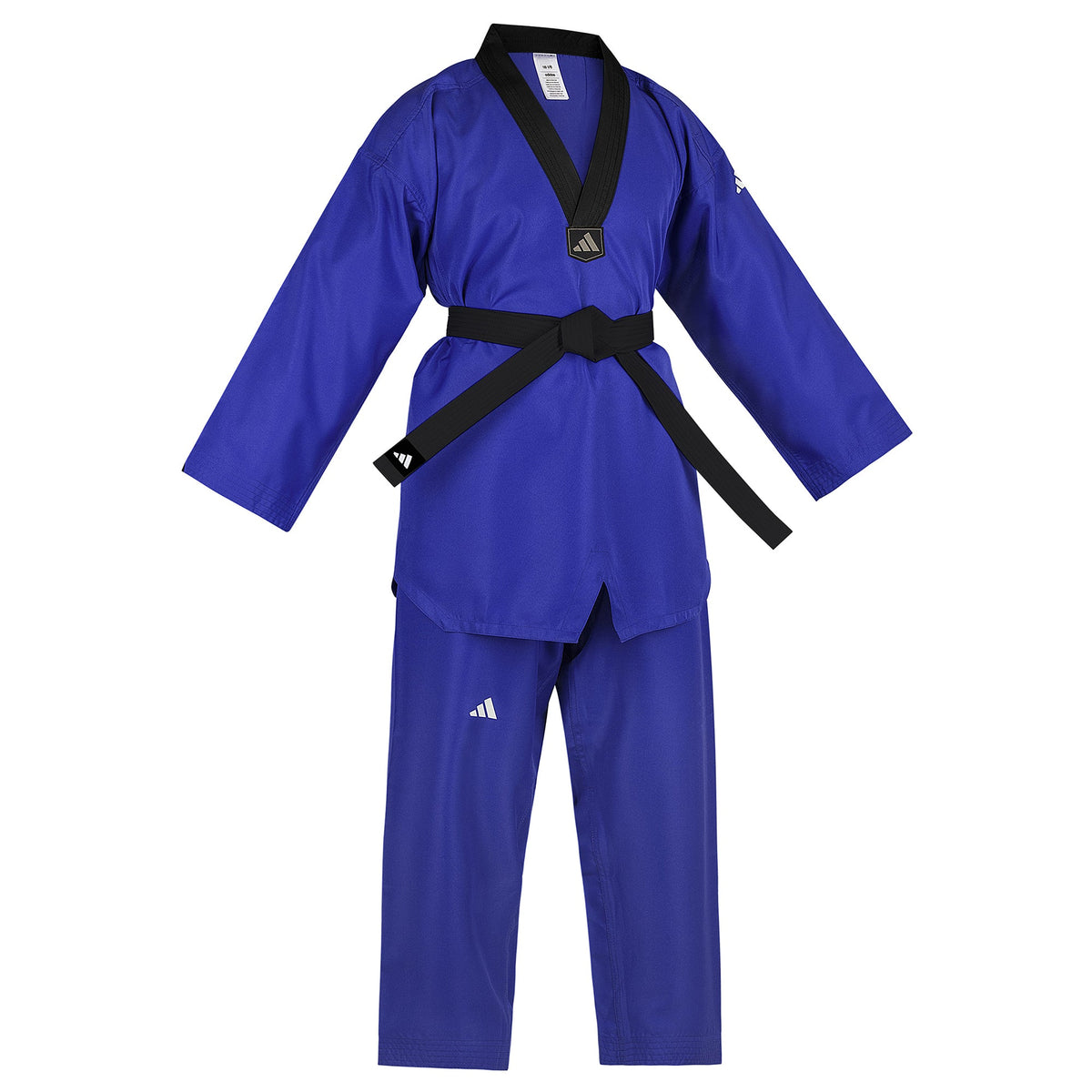 adidas Taekwondo Student Uniform--White, Black, Red/Black, Blue/Black, Poom Trim