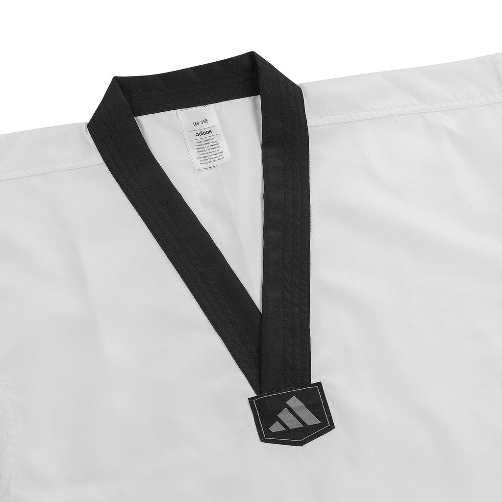 adidas Taekwondo Student Uniform--White, Black, Red/Black, Blue/Black, Poom Trim