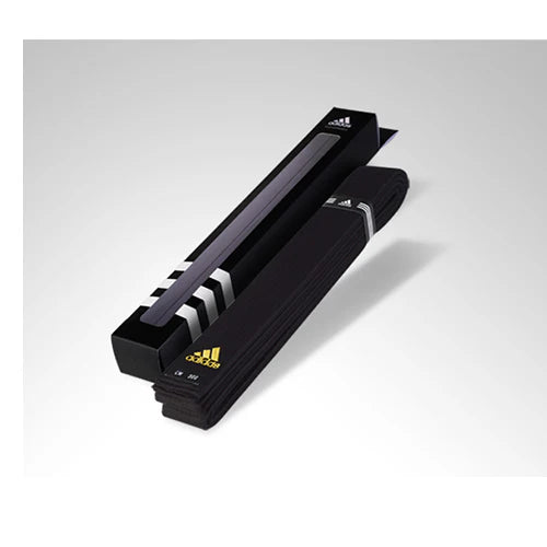 adidas Masters Deluxe 2" Embroidered Black Belt