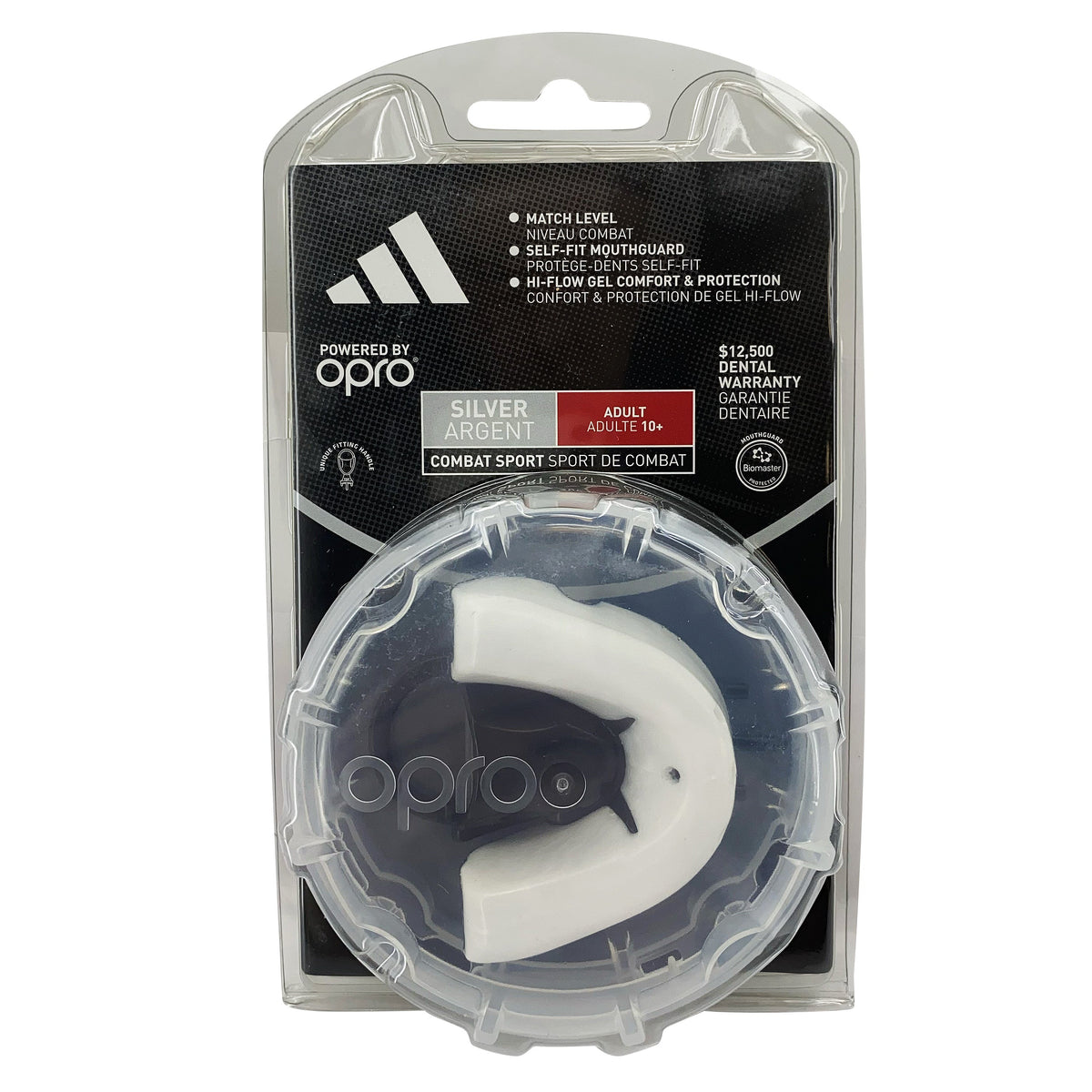 adidas OPRO Mouthguard SILVER
