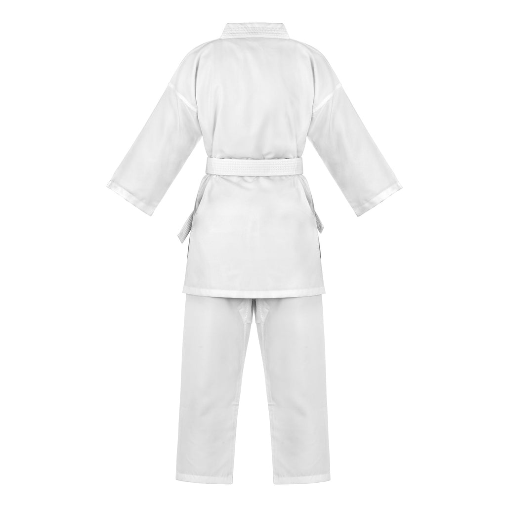 adidas White Karate Student Uniform Ultralight, Traditional Crossover, K150 (NON WKF Approved)