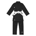 adidas Black Karate Student Uniform Ultralight, Traditional Crossover, K150