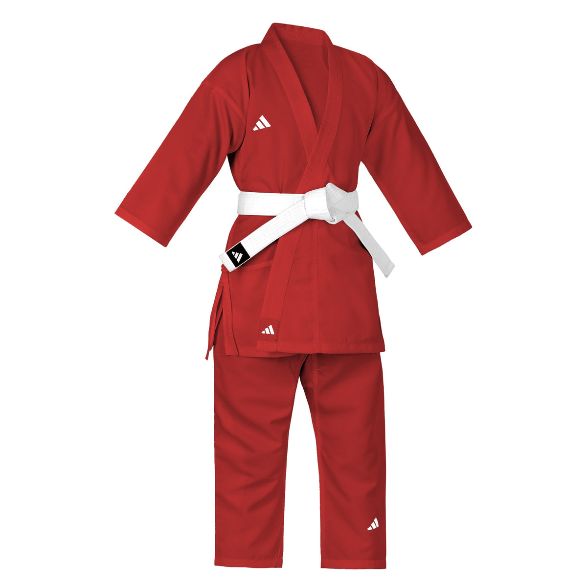 adidas Red Karate Student Uniform Ultralight, Traditional Crossover, K150