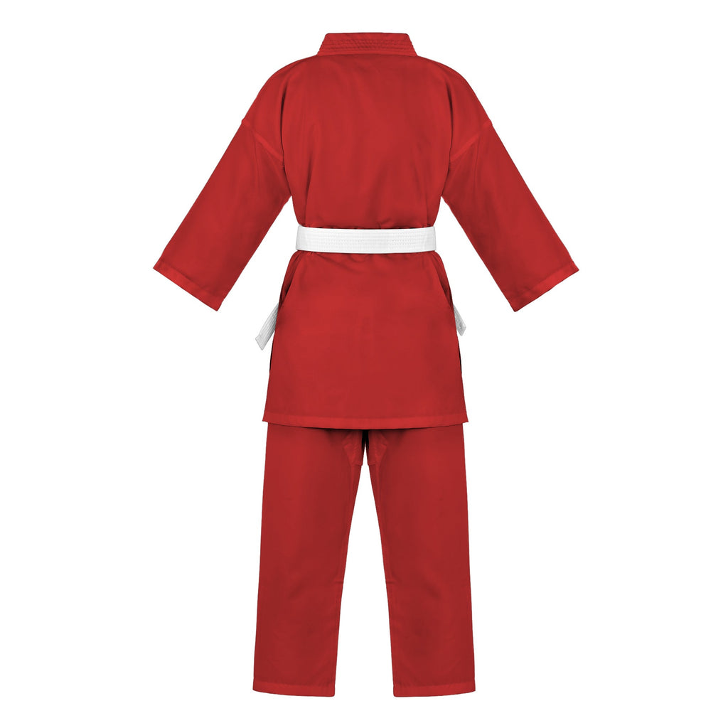 adidas Red Karate Student Uniform Ultralight, Traditional Crossover, K150