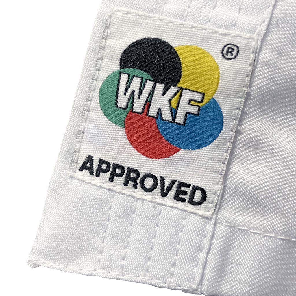 adidas White Karate Student Uniform Ultralight, Traditional Crossover, WKF Approved, K150