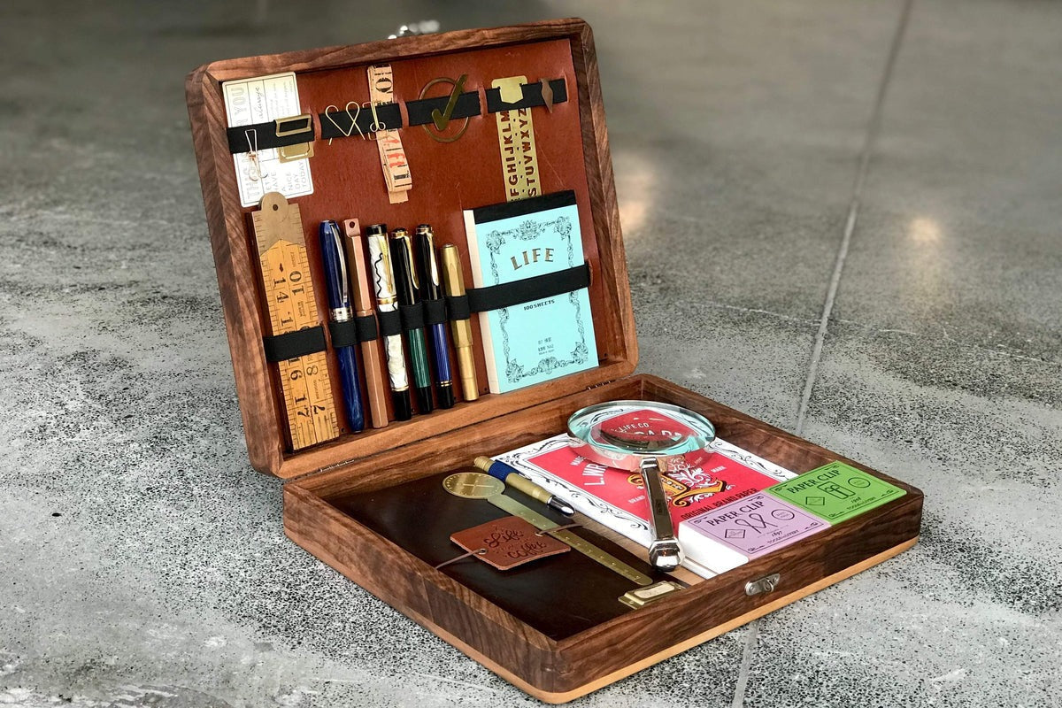 The Writing Box - Burl Walnut Special Edition