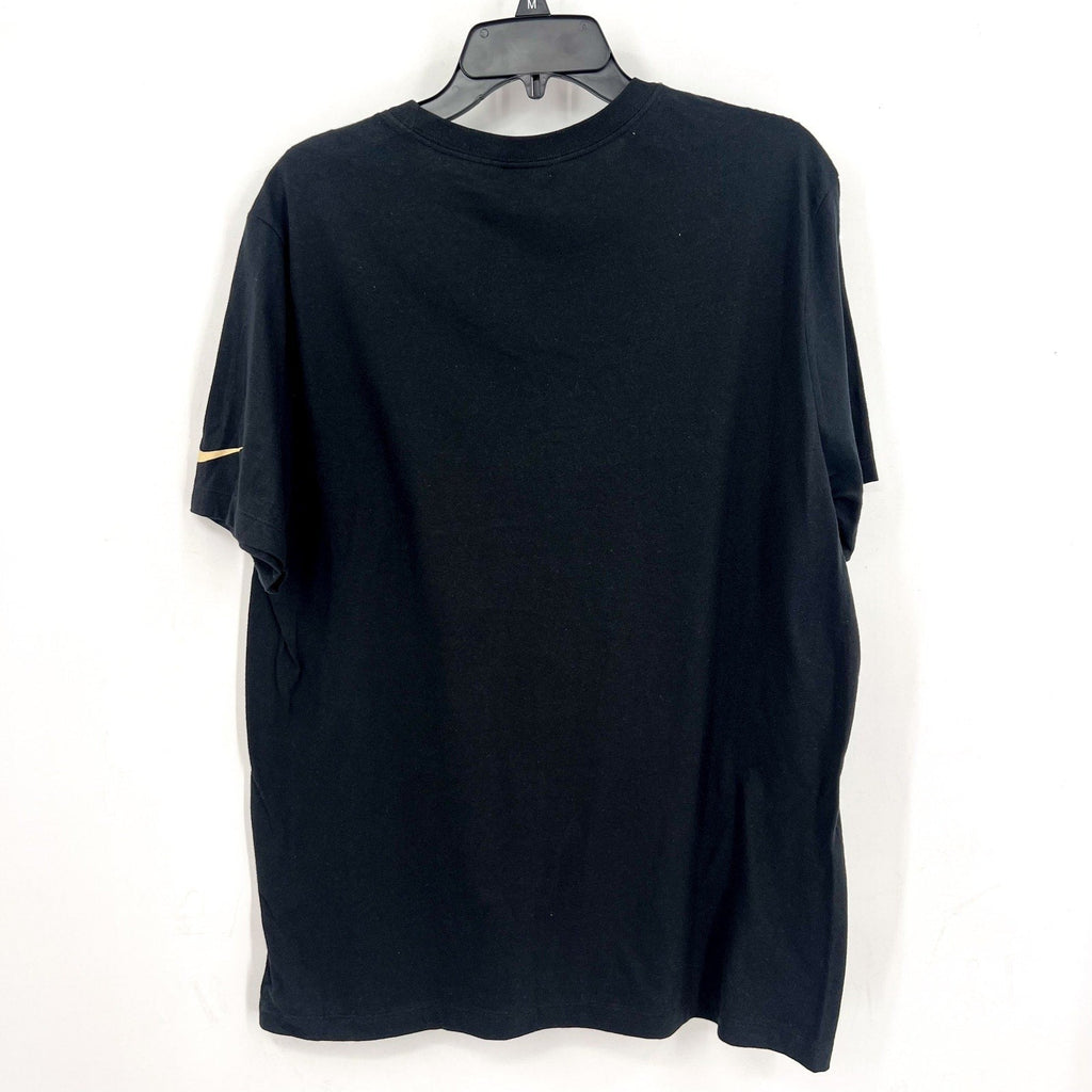 NIKE Mens New Orleans Saints Wordmark Essential Tee Large Black NWT N199-00A