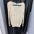 Armani Jeans Washed V Neck LS SWEATERS XL