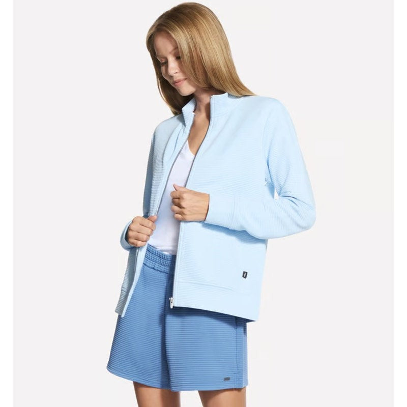SKECHERS Women's GO WALK Everywhere Jacket Small Blue Full Zip NWT