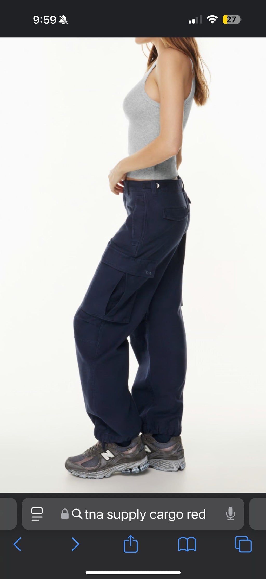 Aritzia TNA Supply Cargo Pant (00)
