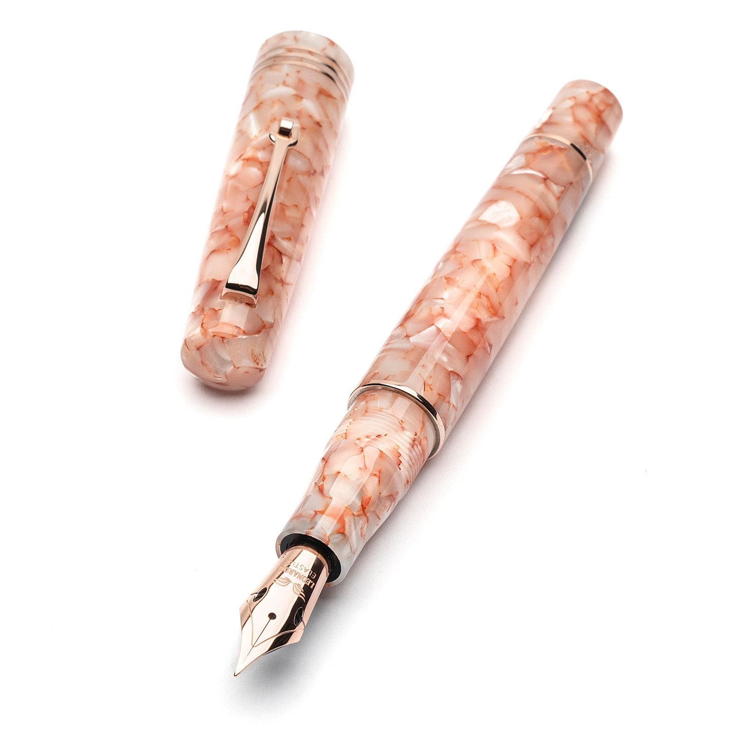 Leonardo Momento Zero Fountain Pen - Angel Skin RGT