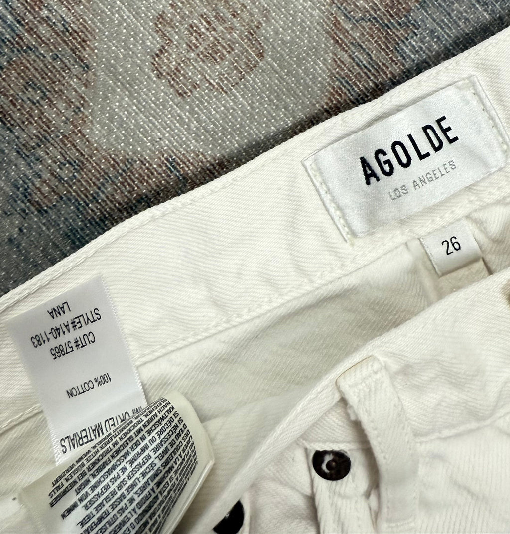 Agolde Lana Straight MR Jeans (26x30)