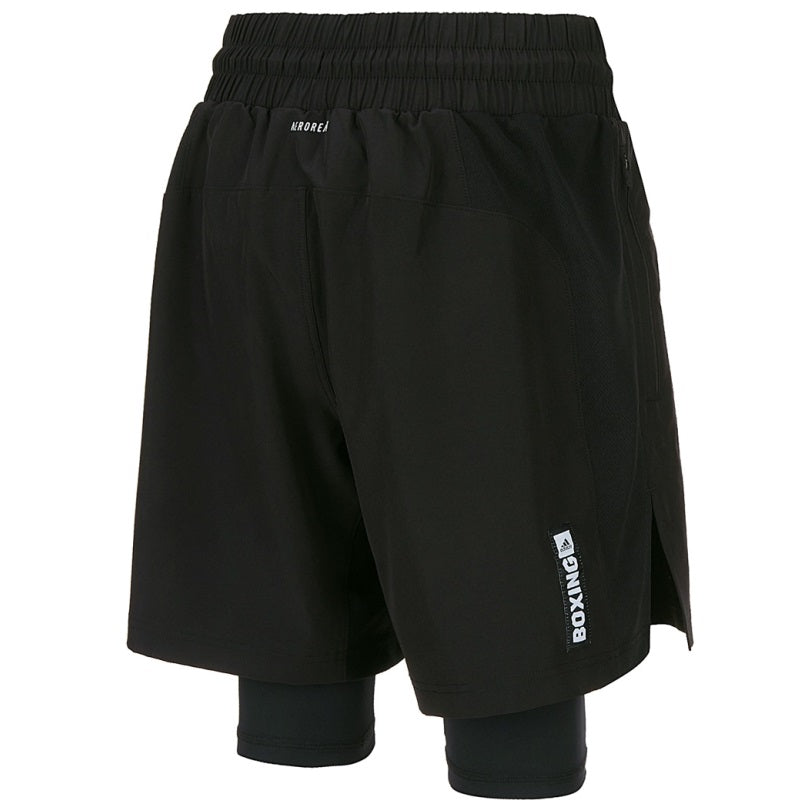adidas Boxwear Tech Shorts with Thigh Length Inner Lining